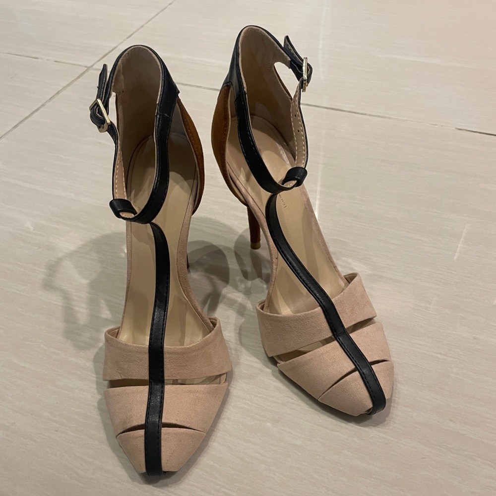 Zara Basic Nude Heels